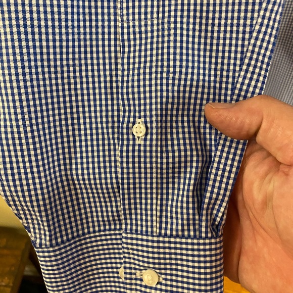 Size 20 - 36/37 - ROUNDTREE and Yorke GOLD LABEL - BIG - Non Iron Pinpoint - Picture 6 of 6